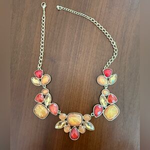 Elegant Multicolor Statement Necklace
